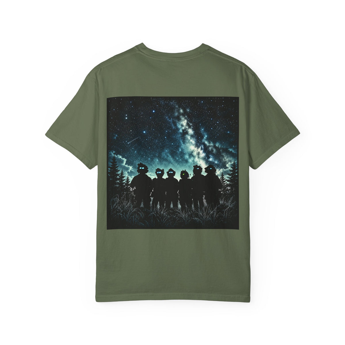 Double Charlie — Logo & Night Crew Tee