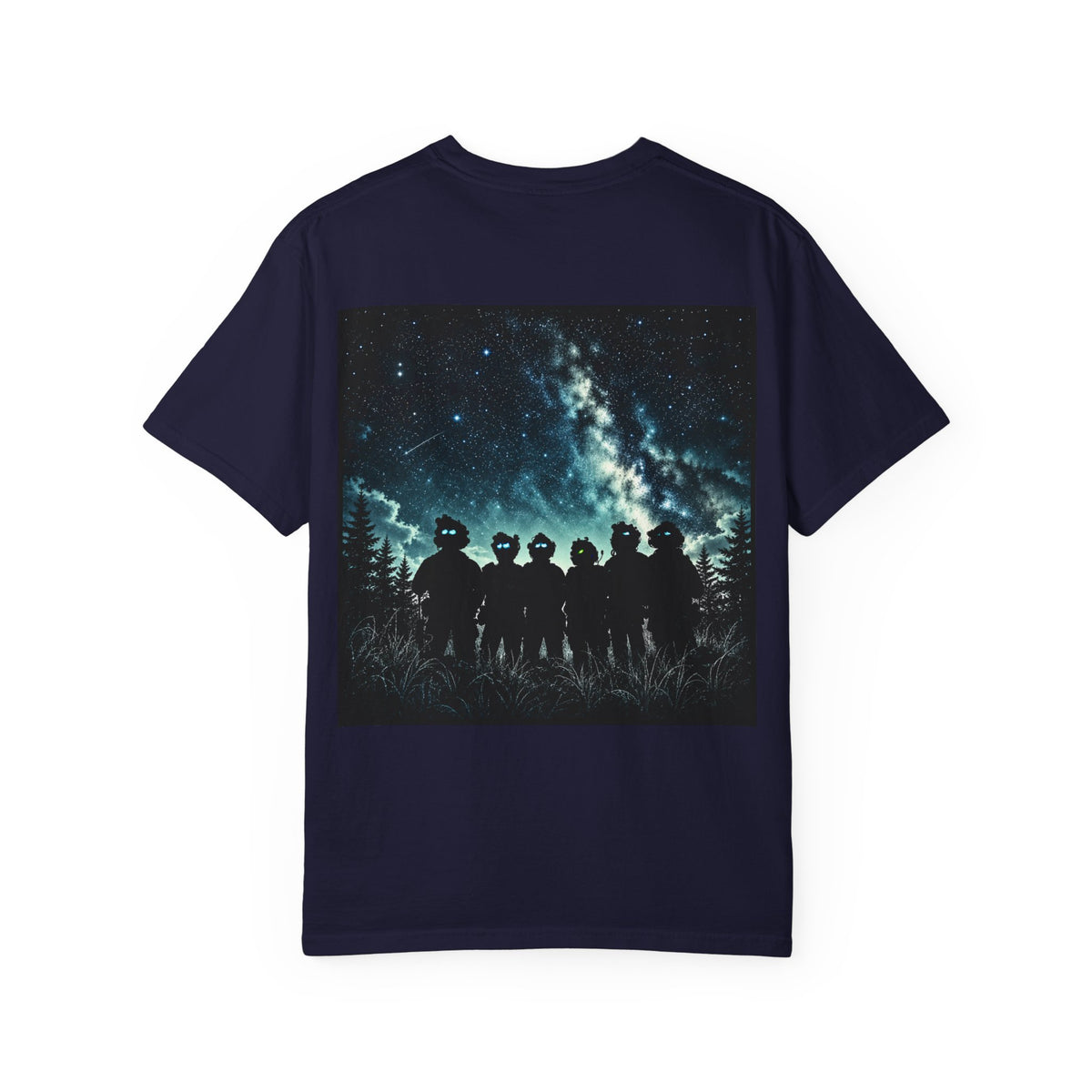 Double Charlie — Logo & Night Crew Tee
