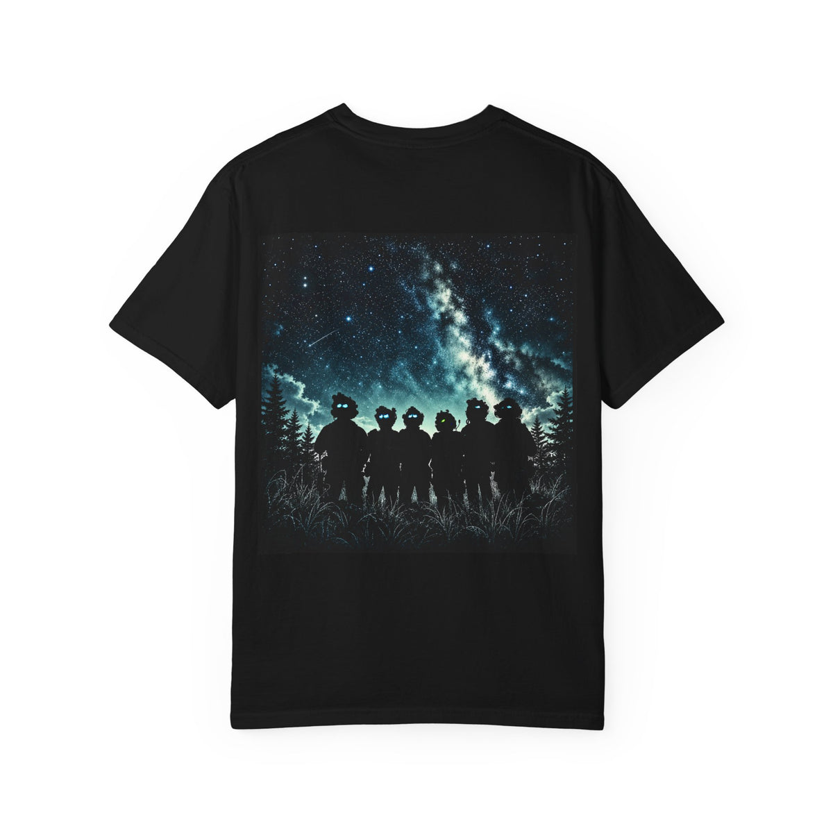 Double Charlie — Logo & Night Crew Tee